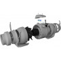 Канальный вентилятор ERA PRO Typhoon 100 2SP (180/250 м3/ч) D100 осевой двухскоростной