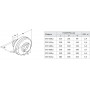 ZILON ZFO 250 p вентилятор канальный круглый — 1323 м³/ч, Ø250 (220В)